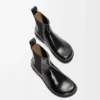 Campo chelsea boot in brushed calfskin Black