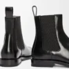Campo chelsea boot in brushed calfskin Black