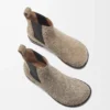 Campo chelsea boot in brushed suede Khaki Green