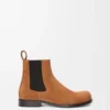 Campo Chelsea boot in calfskin suede Tabacco