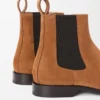Campo Chelsea boot in calfskin suede Tabacco