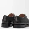 Campo derby in cracked calfskin Black/Cream