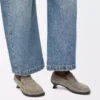 Campo loafer in brushed suede Khaki Green