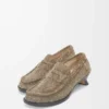 Campo loafer in brushed suede Khaki Green