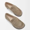 Campo loafer in brushed suede Khaki Green