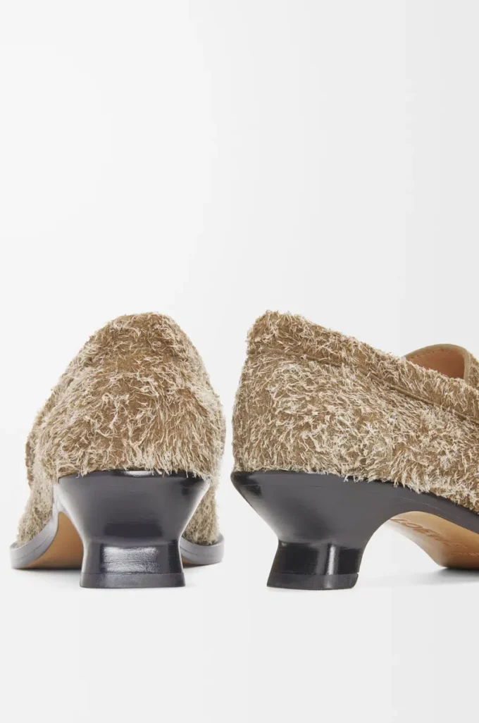 Campo loafer in brushed suede Khaki Green