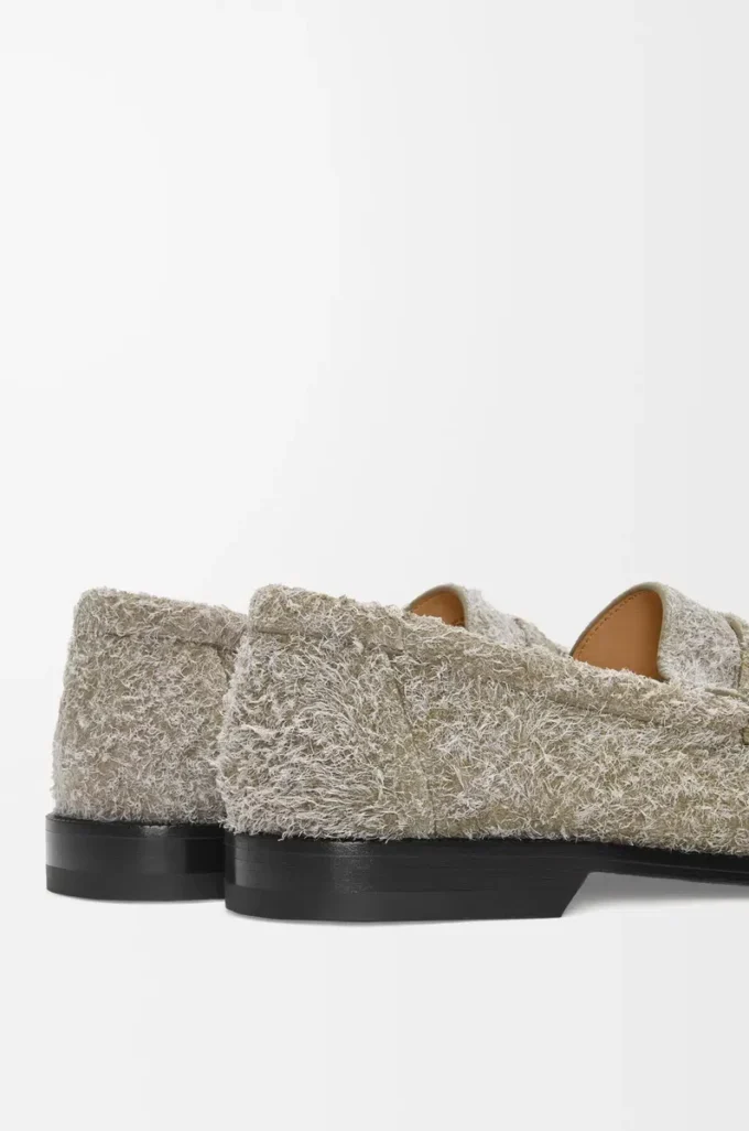 Campo loafer in brushed suede Khaki Green