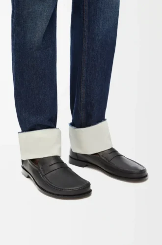 Campo loafer in calfskin Black