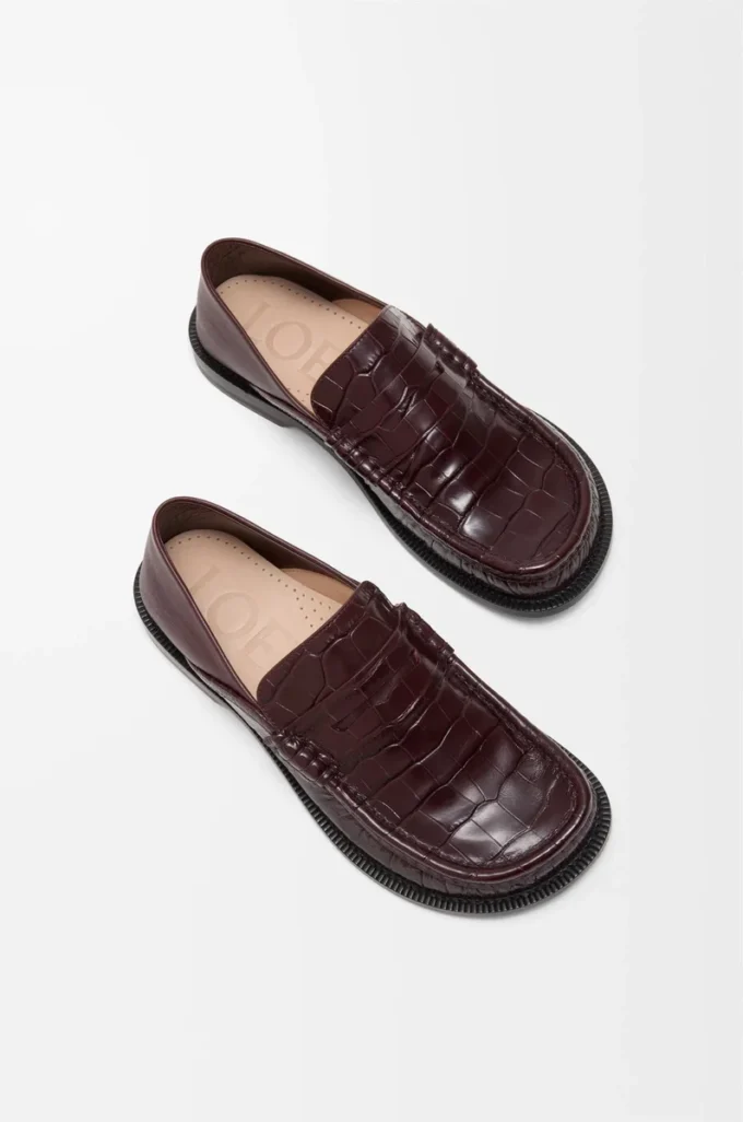 Campo loafer in calfskin Burgundy