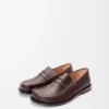 Campo loafer in deerskin Oxblood