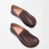Campo loafer in deerskin Oxblood