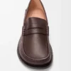 Campo loafer in deerskin Oxblood