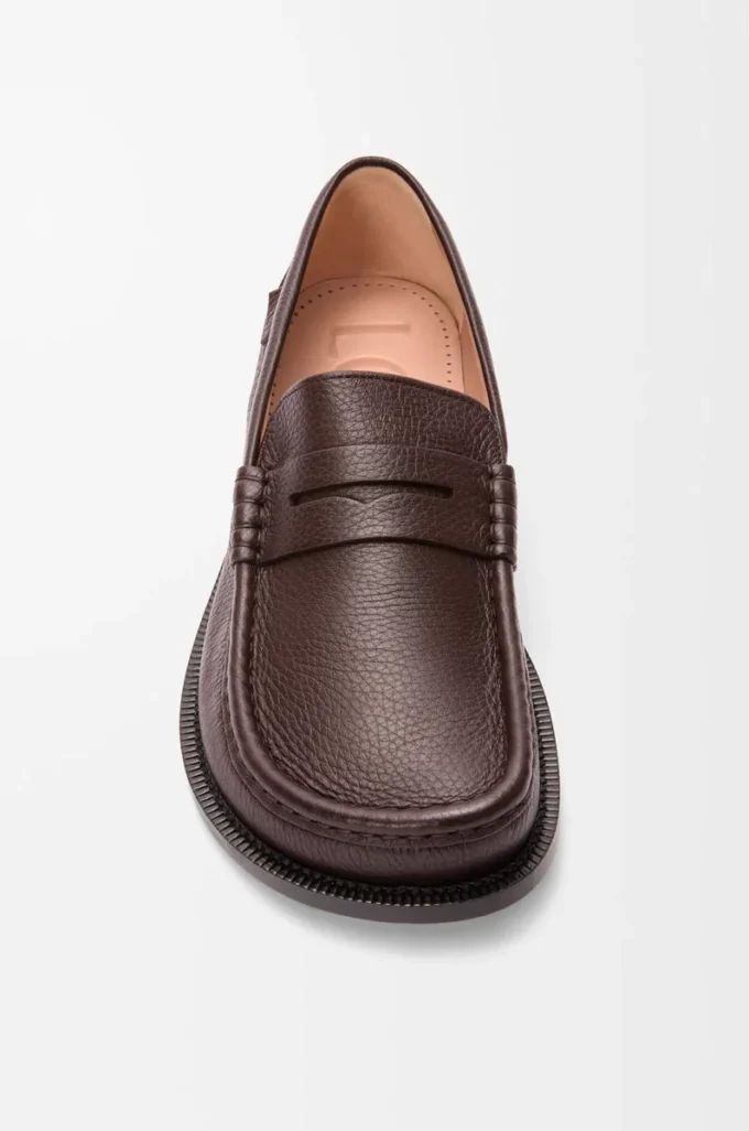 Campo loafer in deerskin Oxblood