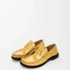 Campo loafer in metallic calfskin Gold