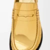 Campo loafer in metallic calfskin Gold