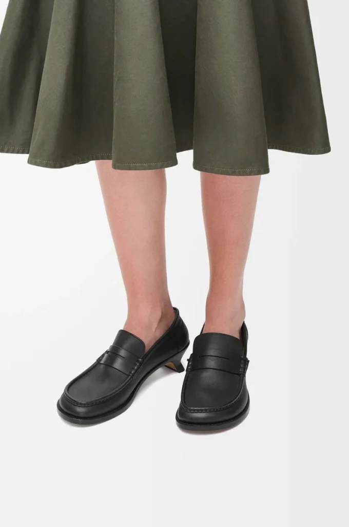 Campo loafer in soft calfskin Black