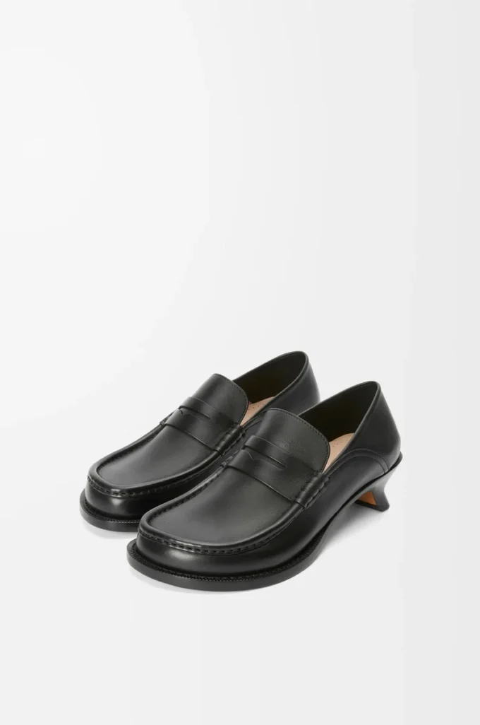 Campo loafer in soft calfskin Black