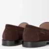 Campo loafer in suede calfskin Dark Brown