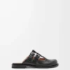 Campo Mary Jane mule in calfskin Black
