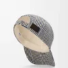 Cap in wool Blue/White
