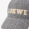 Cap in wool Blue/White