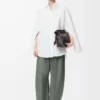 Cape shirt in cotton White Cape shirt in cotton White
