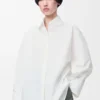 Cape shirt in cotton White Cape shirt in cotton White