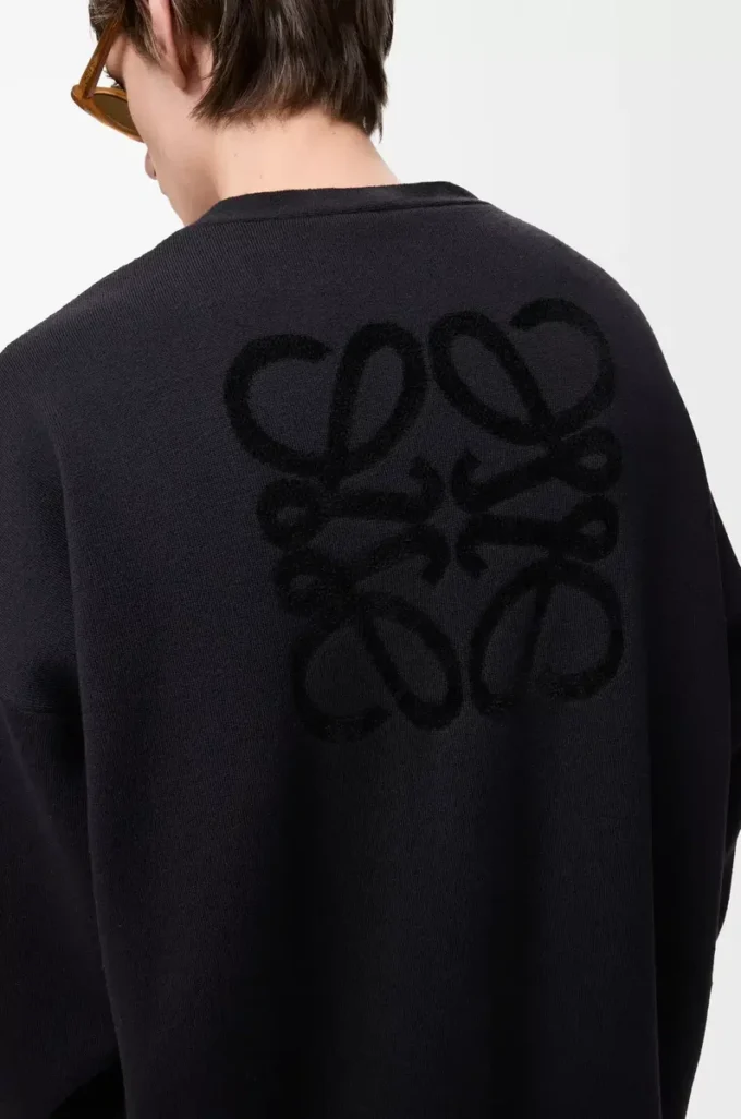 Cardigan in wool blend Black