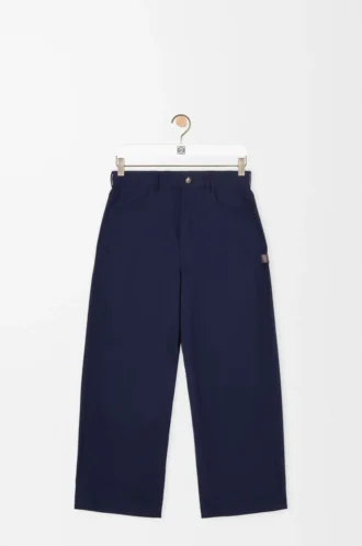 Carpenter trousers in cotton Navy Blue