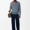 Carpenter trousers in cotton Navy Blue