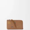 Cats coin cardholder in classic calfskin Mocha Cats coin cardholder in classic calfskin Mocha