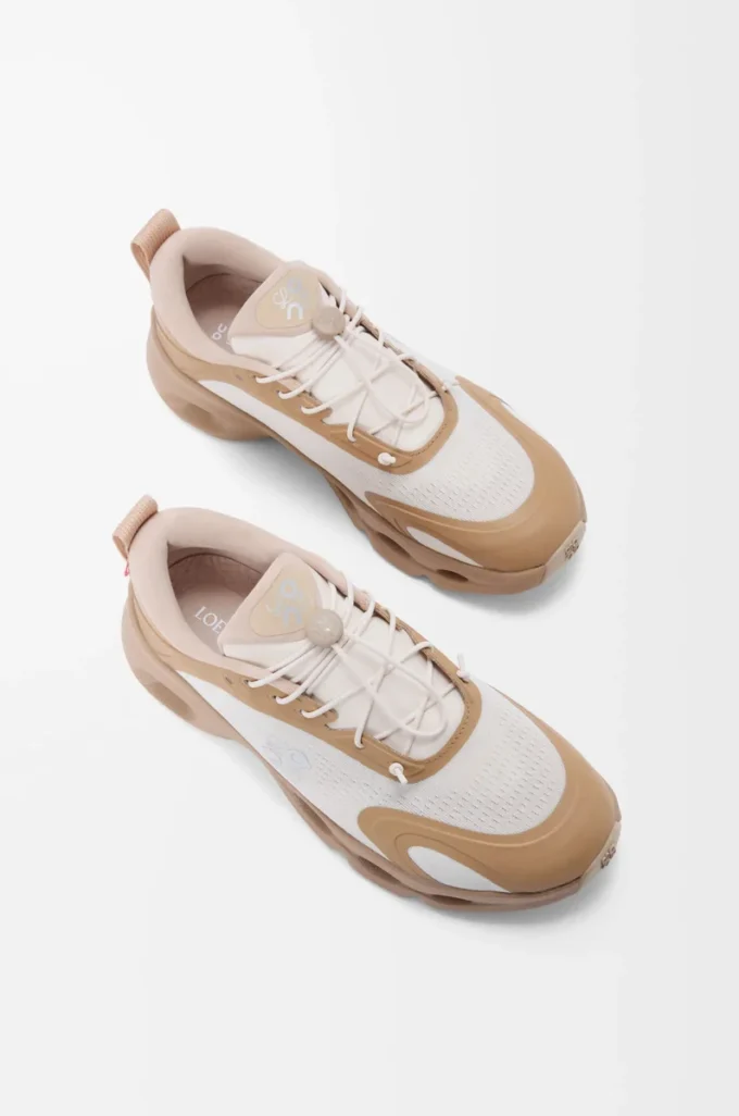 Cloudsolo sneaker Dark Sand/Cream