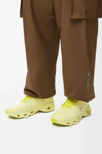 Cloudsolo sneaker Lime Green