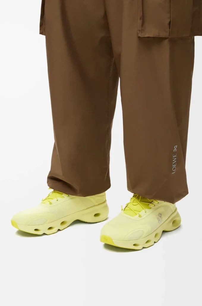 Cloudsolo sneaker Lime Green