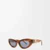 Cocktail sunglasses Flamed Havana