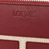 Coin cardholder in classic calfskin Burnt Red