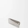 Coin cardholder in satin calfskin Shell Grey