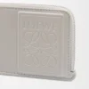 Coin cardholder in satin calfskin Shell Grey