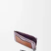 Coin cardholder in soft grained calfskin Dirty Mauve/Squirrel Coin cardholder in soft grained calfskin Dirty Mauve/Squirrel