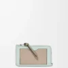 Coin cardholder in soft grained calfskin Frozen/Clay Coin cardholder in soft grained calfskin Frozen/Clay