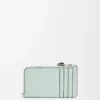 Coin cardholder in soft grained calfskin Frozen/Clay Coin cardholder in soft grained calfskin Frozen/Clay