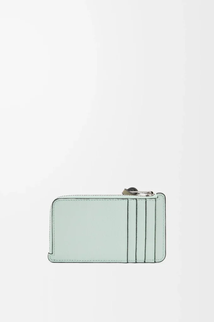 Coin cardholder in soft grained calfskin Frozen/Clay Coin cardholder in soft grained calfskin Frozen/Clay