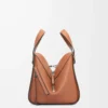 Compact Hammock bag in classic calfskin Tan