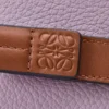 Compact zip wallet in soft grained calfskin Dirty Mauve/Squirrel