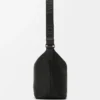 Cubi crossbody bag in supple grained calfskin Black