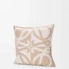 Cushion in wool and cashmere Beige/Ecru