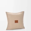 Cushion in wool and cashmere Beige/Ecru