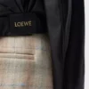 Draped jacket in nappa lambskin Black Draped jacket in nappa lambskin Black