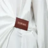 Draped shirt in cotton White Draped shirt in cotton White