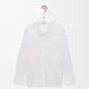 Embellished shirt in cotton White Embellished shirt in cotton White